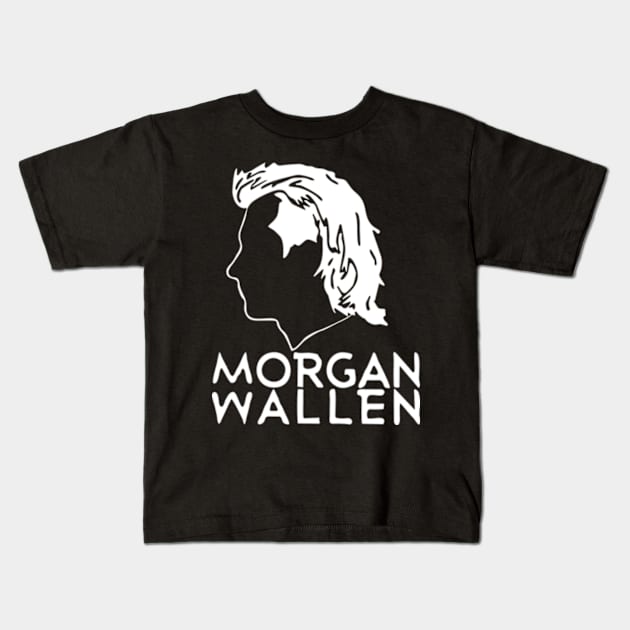 Wallen Left Side Kids T-Shirt by BAYU SARITEM